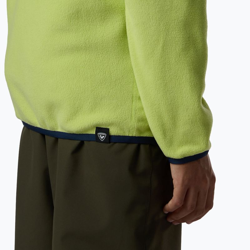 Bluză fleece pentru copii Rossignol Quarter Zip Polar Fleece wild lime 8