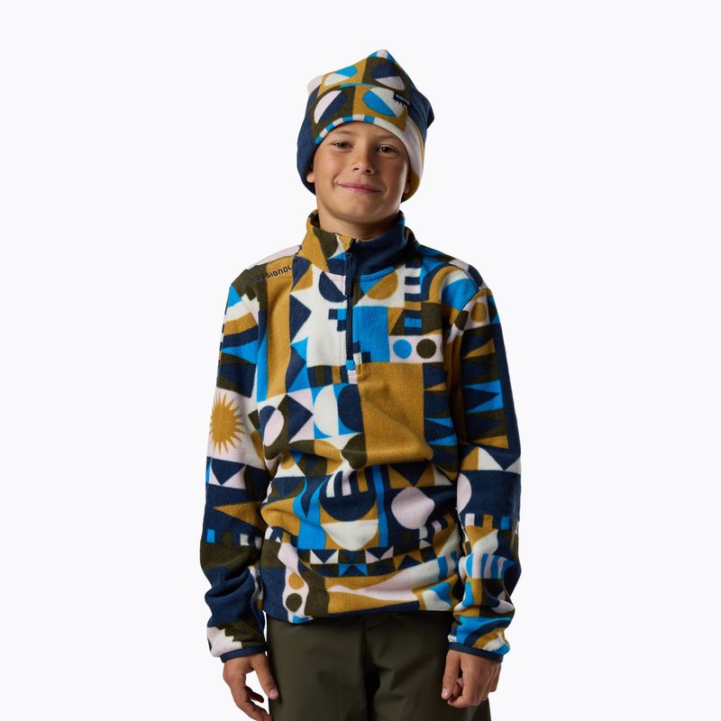 Bluză fleece pentru copii Rossignol Quarter Zip Polar Fleece jr potpourri dazzle blue 2