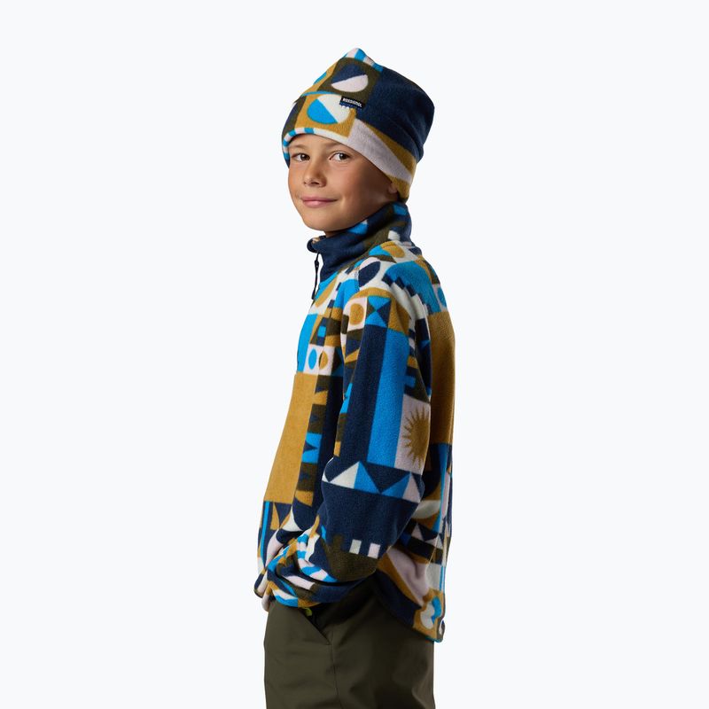 Bluză fleece pentru copii Rossignol Quarter Zip Polar Fleece jr potpourri dazzle blue 5