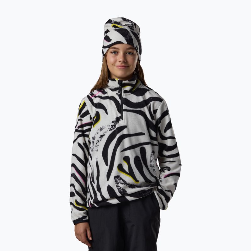Bluză fleece pentru copii Rossignol Quarter Zip Polar Fleece savage black 2
