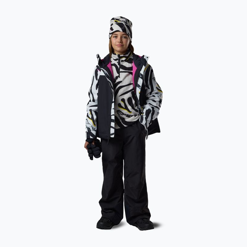 Bluză fleece pentru copii Rossignol Quarter Zip Polar Fleece savage black 3