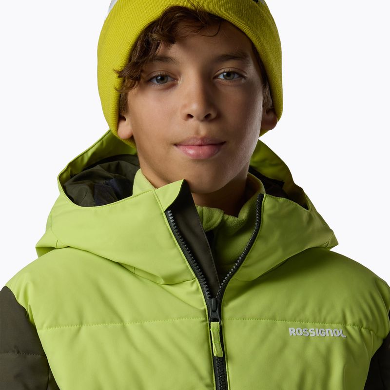 Geacă de schi pentru copii Rossignol Siz Quiled olive shadow 5