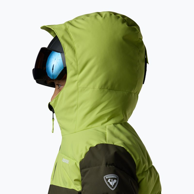 Geacă de schi pentru copii Rossignol Siz Quiled olive shadow 7