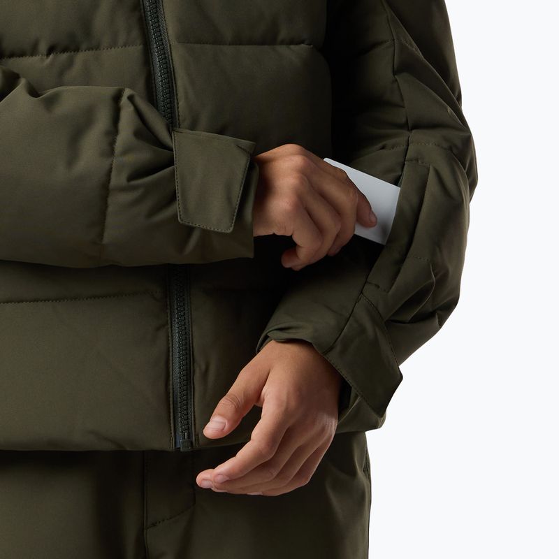 Geacă de schi pentru copii Rossignol Siz Quiled olive shadow 10