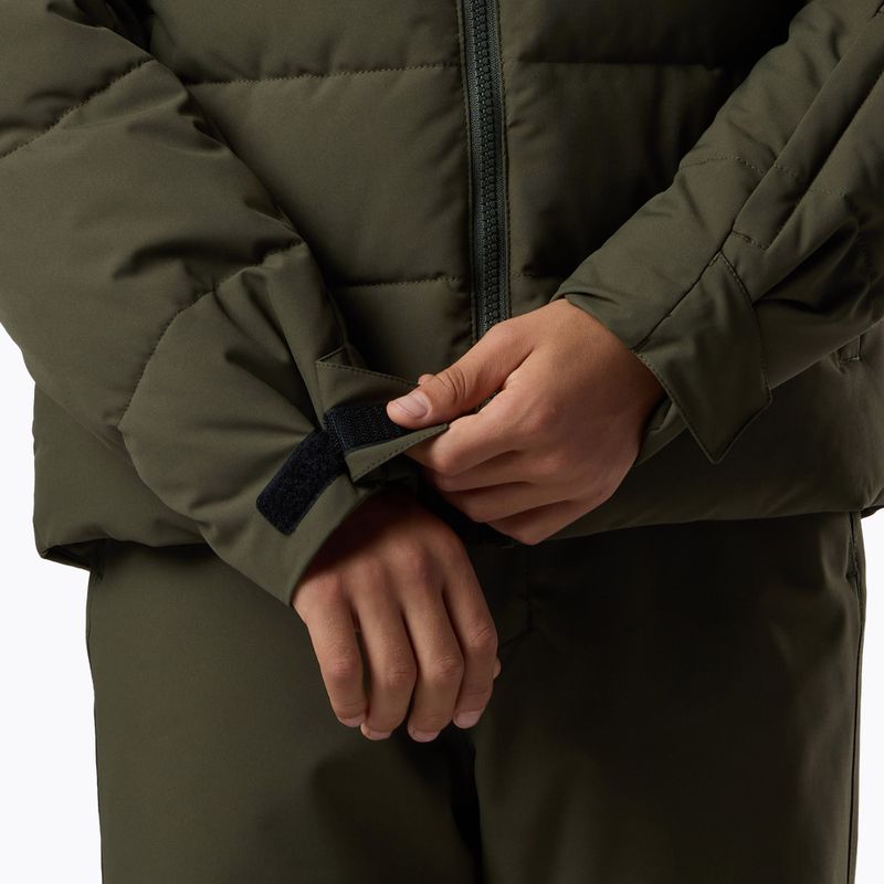 Geacă de schi pentru copii Rossignol Siz Quiled olive shadow 11