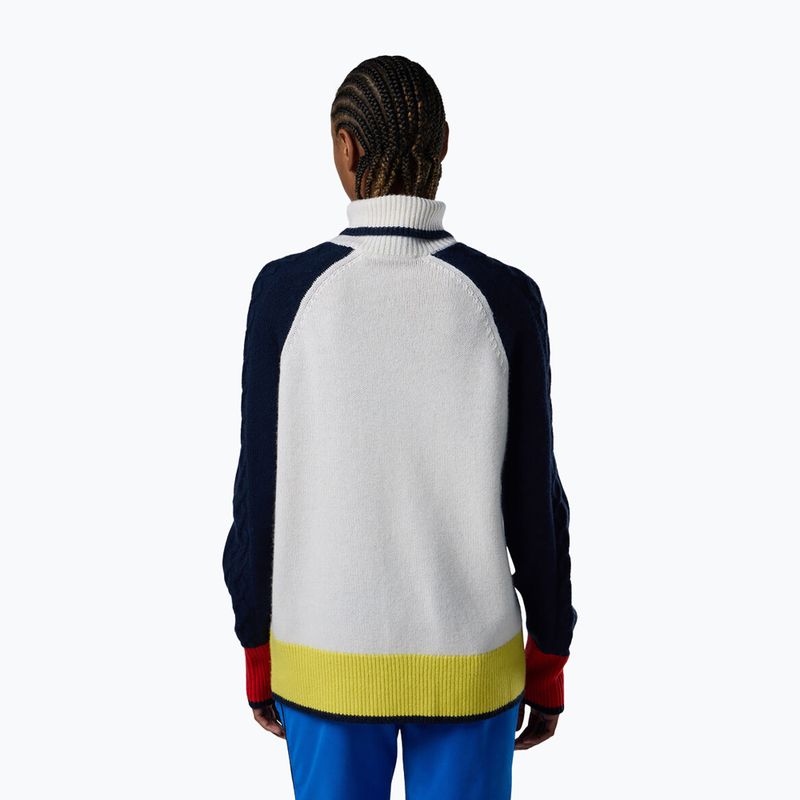Pulover pentru femei Rossignol JCC Graphic Turtle Neck white 3