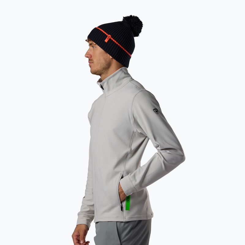 Bluză pentru bărbați Rossignol Hero Stretch Fleece light grey 4