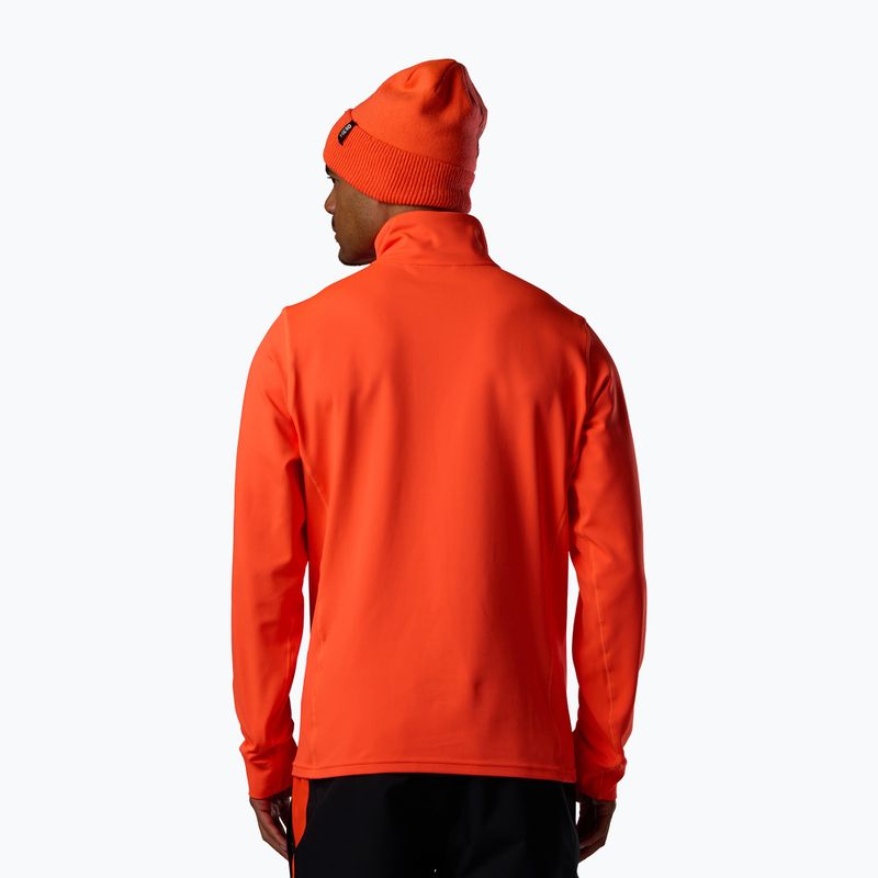 Bluză pentru bărbați Rossignol Hero Stretch Fleece neon red 3