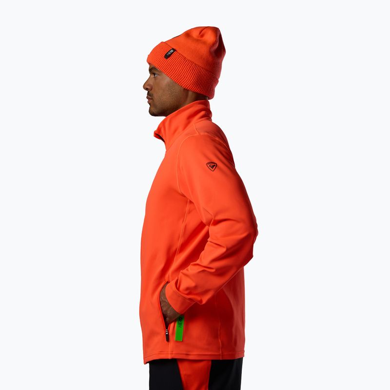 Bluză pentru bărbați Rossignol Hero Stretch Fleece neon red 4