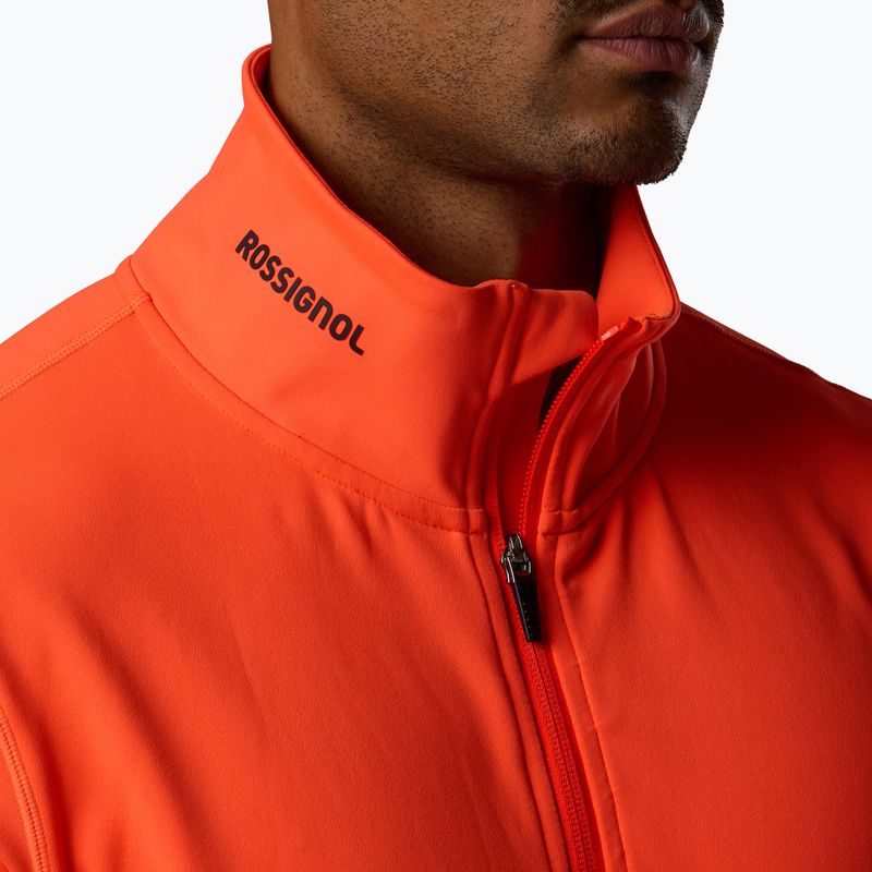 Bluză pentru bărbați Rossignol Hero Stretch Fleece neon red 5