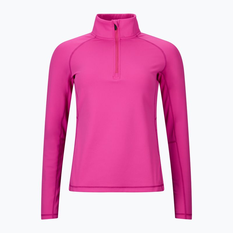Bluză fleece pentru femei Rossignol Mid Layer Stretch Half Zip electric fuchsia 6