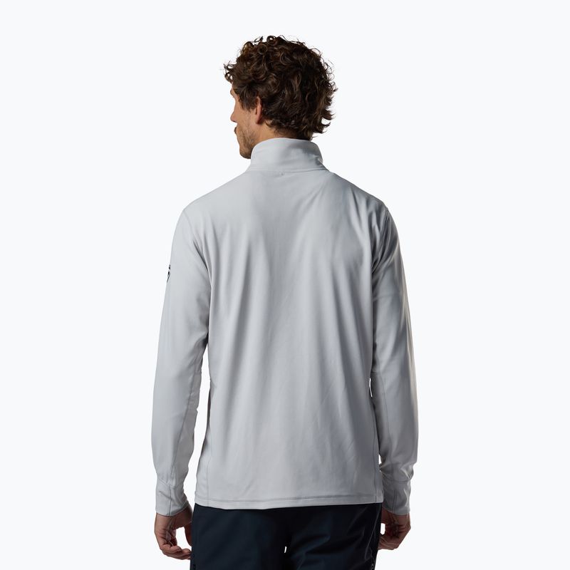 Bluză pentru bărbați de schi Rossignol Mid Layer Stertch Half Zip light grey 3