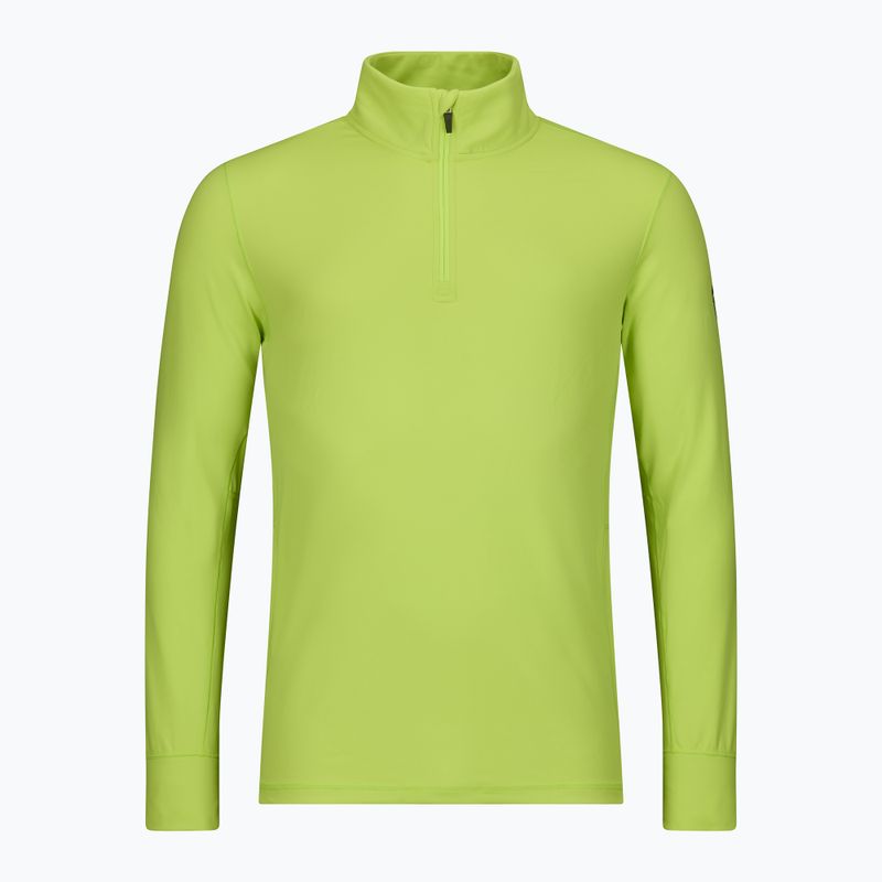 Bluză pentru bărbați de schi Rossignol Mid Layer Stertch Half Zip wild lime 6
