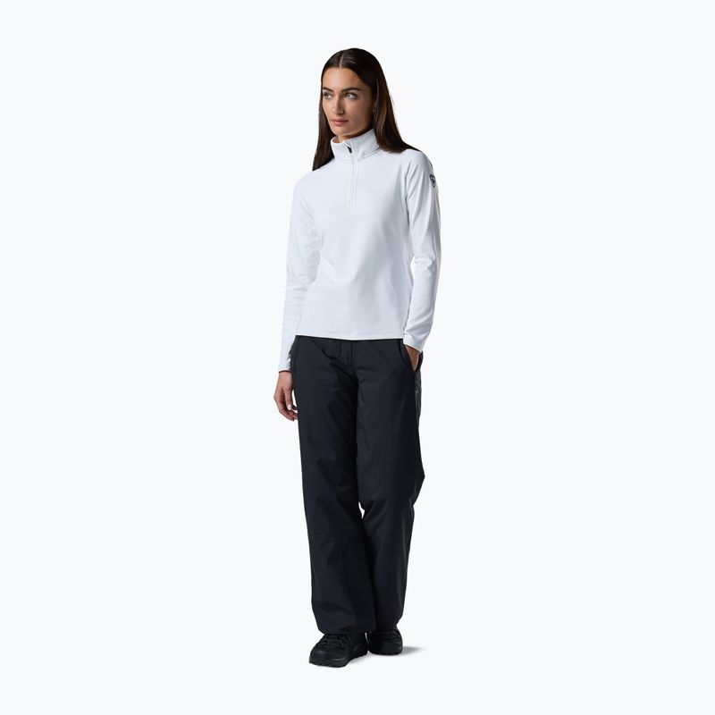 Bluză fleece pentru femei Rossignol Mid Layer Stretch Half Zip white 2