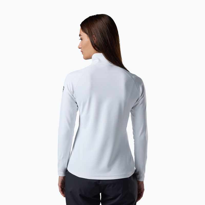 Bluză fleece pentru femei Rossignol Mid Layer Stretch Half Zip white 3