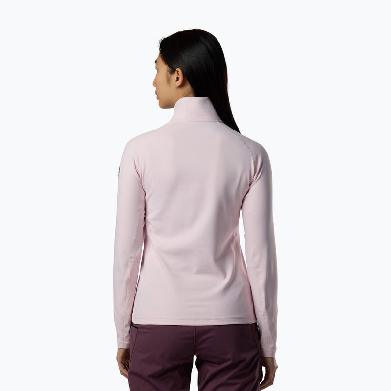 Bluză fleece pentru femei Rossignol Mid Layer Stretch Half Zip pale lilac 3