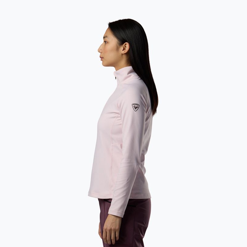 Bluză fleece pentru femei Rossignol Mid Layer Stretch Half Zip pale lilac 4