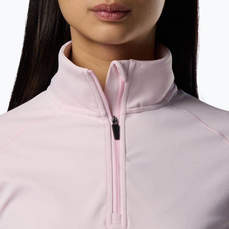 Bluză fleece pentru femei Rossignol Mid Layer Stretch Half Zip pale lilac 5