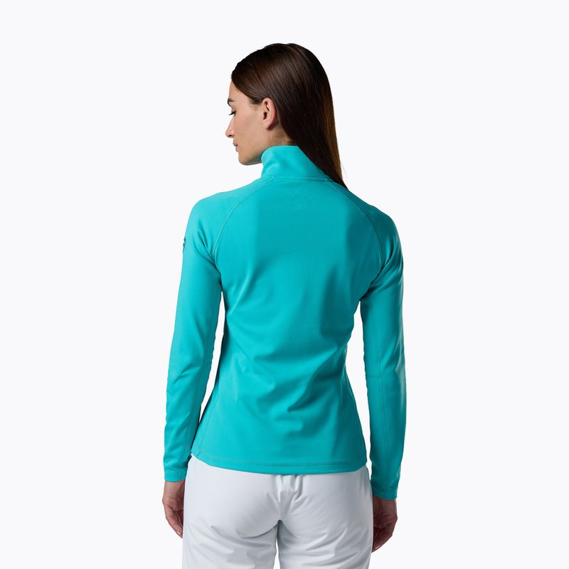 Bluză fleece pentru femei Rossignol Mid Layer Stretch Half Zip baltic 3