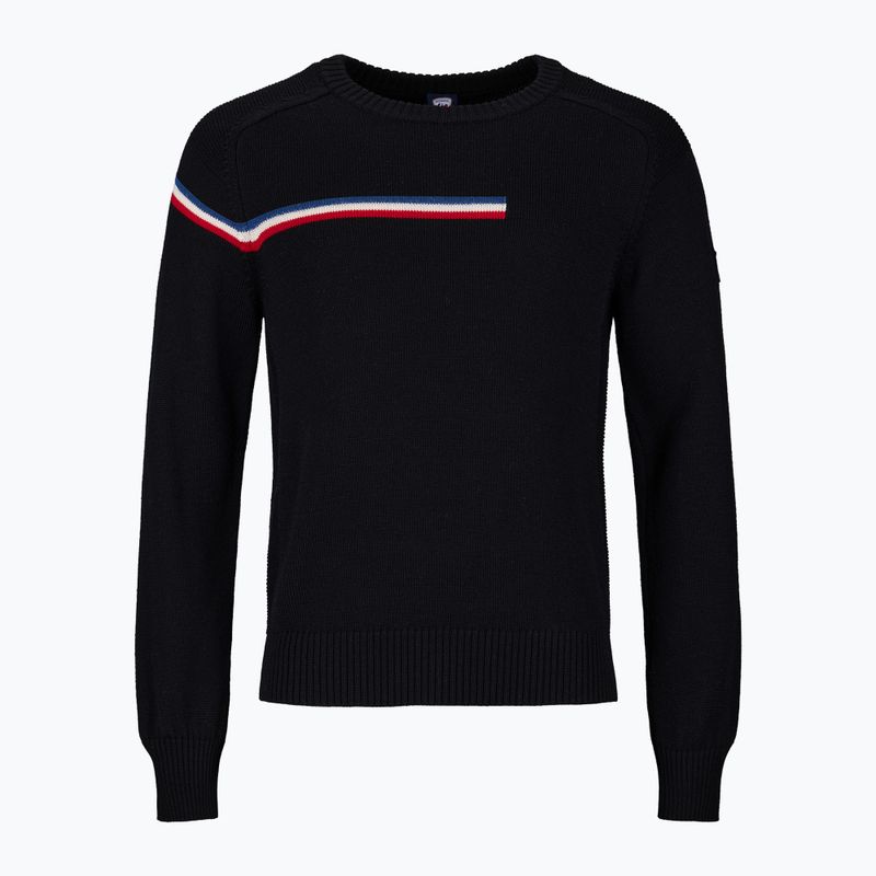 Pulover pentru bărbați Rossignol Odysseus Crew Merino black 7