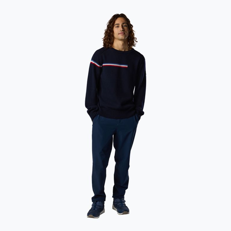 Pulover pentru bărbați Rossignol Odysseus Crew Merino dark navy 2