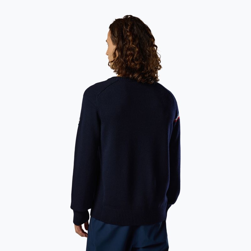Pulover pentru bărbați Rossignol Odysseus Crew Merino dark navy 3