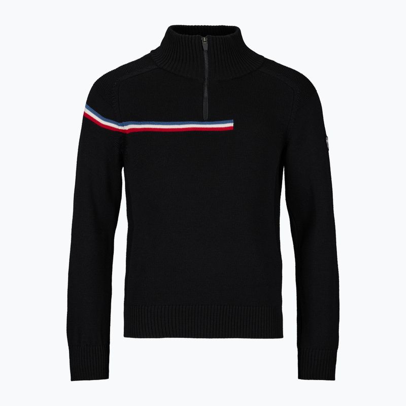 Pulover pentru bărbați Rossignol Odysseus Half Zip Merino black 6