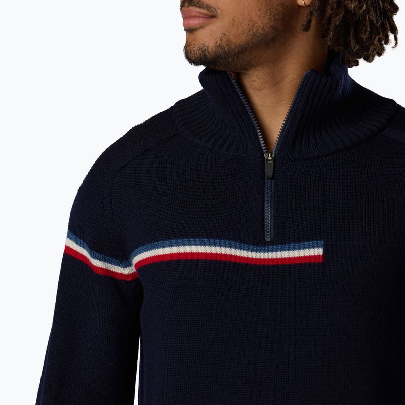 Pulover pentru bărbați Rossignol Odysseus Half Zip Merino dark navy 5