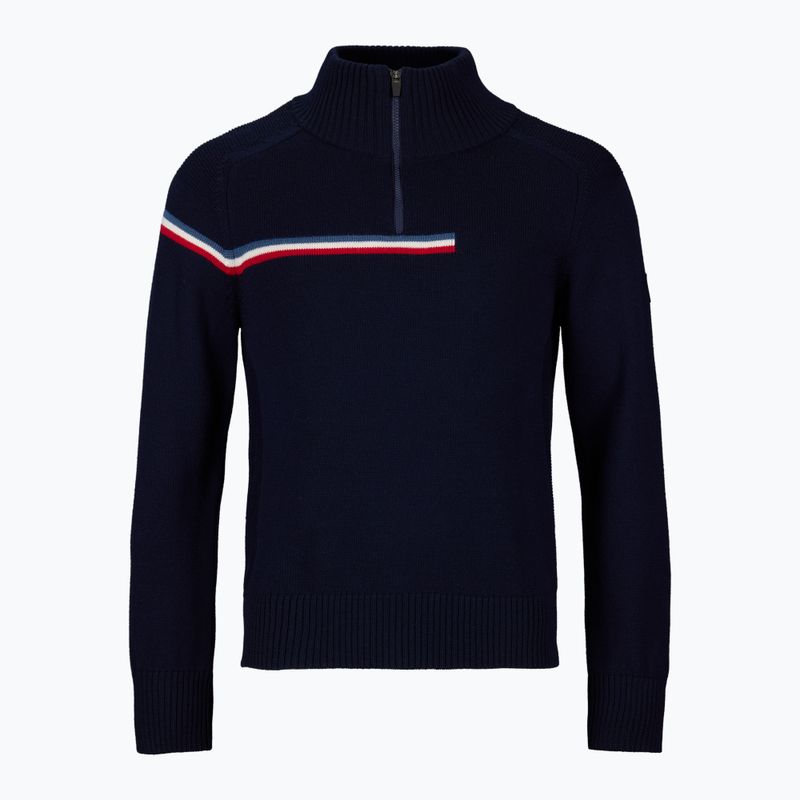 Pulover pentru bărbați Rossignol Odysseus Half Zip Merino dark navy 7