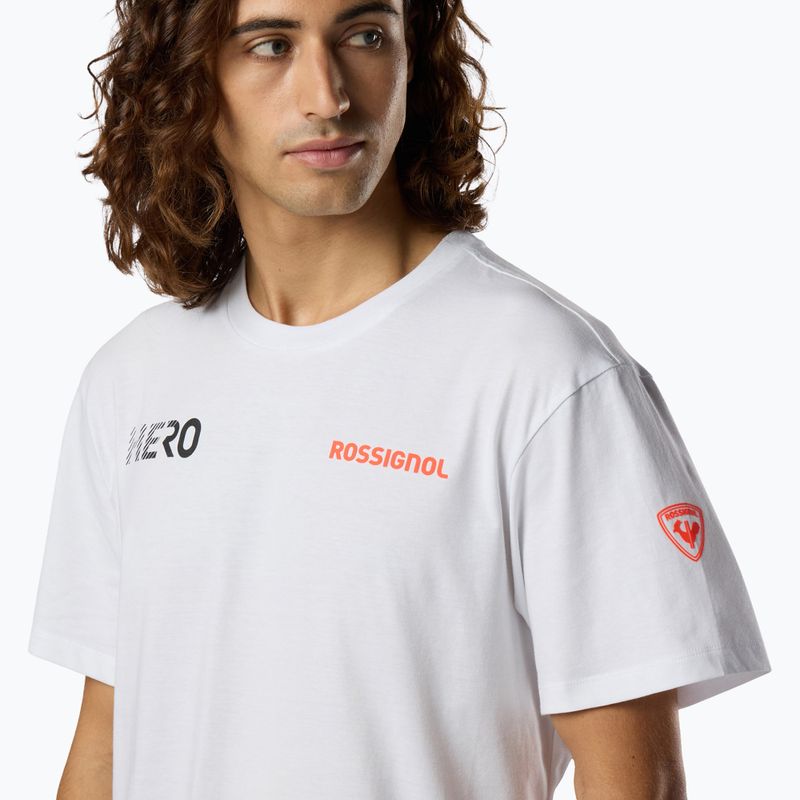 Tricou pentru bărbați Rossignol Hero Tee white 5