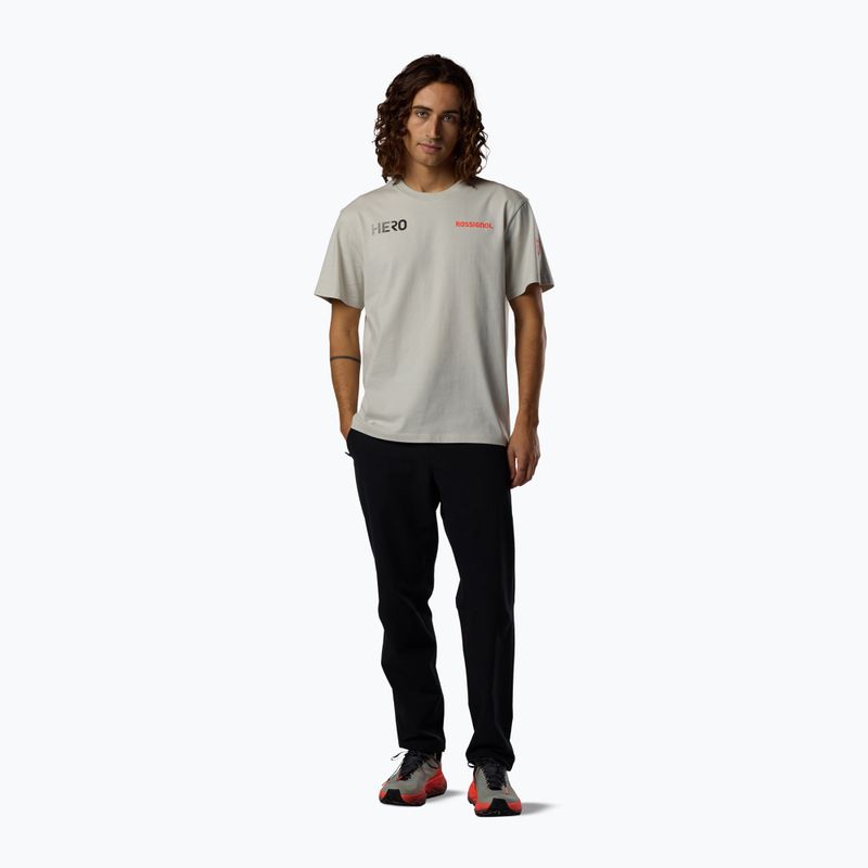 Tricou pentru bărbați Rossignol Hero Tee light grey 2