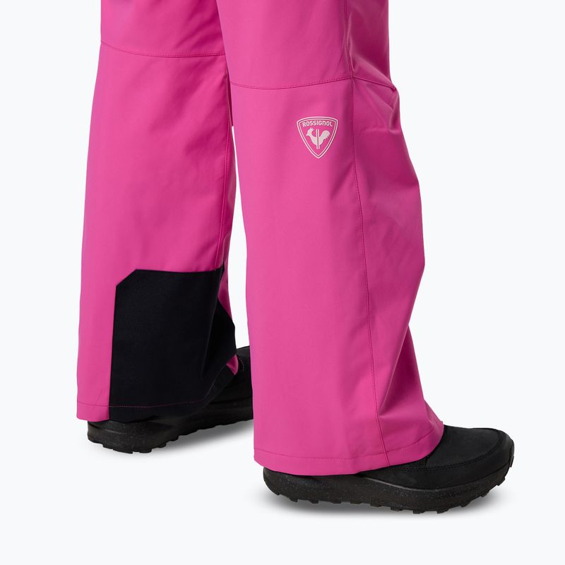 Pantaloni de schi pentru copii Rossignol Insulated electric fuchsia 6
