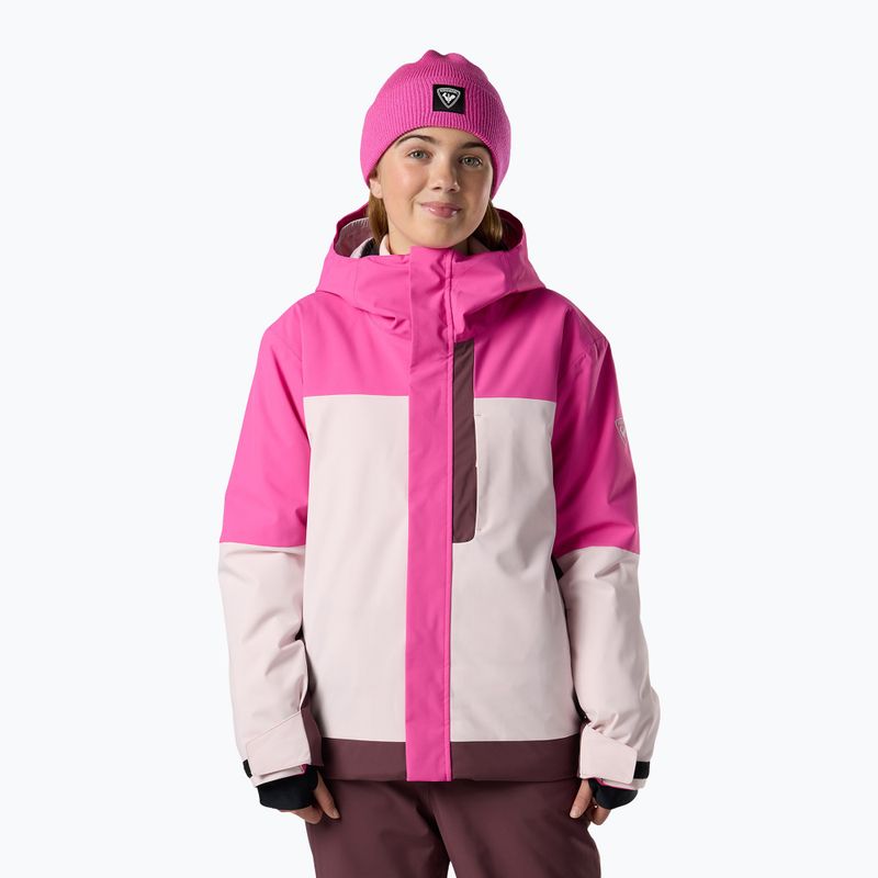 Geacă de schi pentru copii Rossignol Wispile Insulated electric fuchsia 2