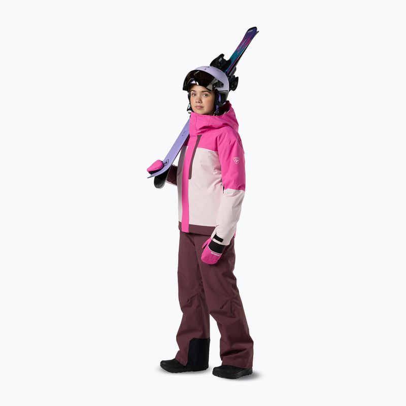 Geacă de schi pentru copii Rossignol Wispile Insulated electric fuchsia 3