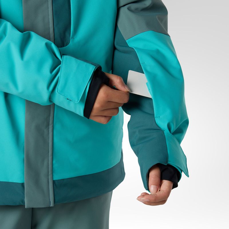 Geacă de schi pentru copii Rossignol Wispile Insulated north atlantic 10