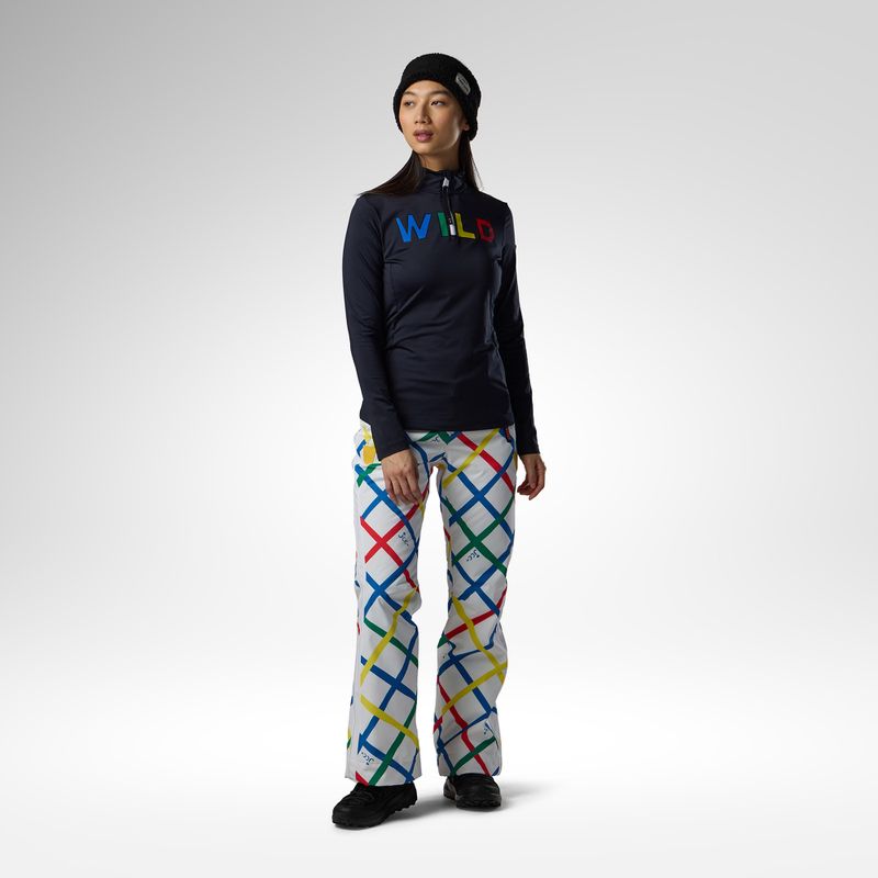 Bluză termoactivă pentru femei Rossignol JCC Quarter Zip First Layer black 2