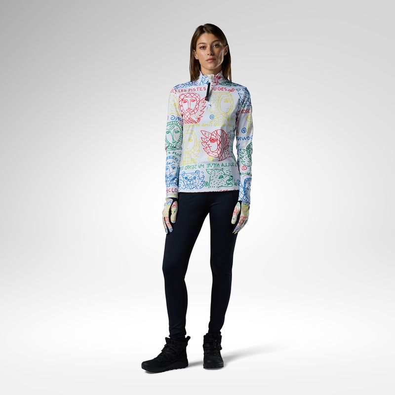 Bluză termoactivă pentru femei Rossignol JCC Quarter Zip First Layer jcc angels light 2