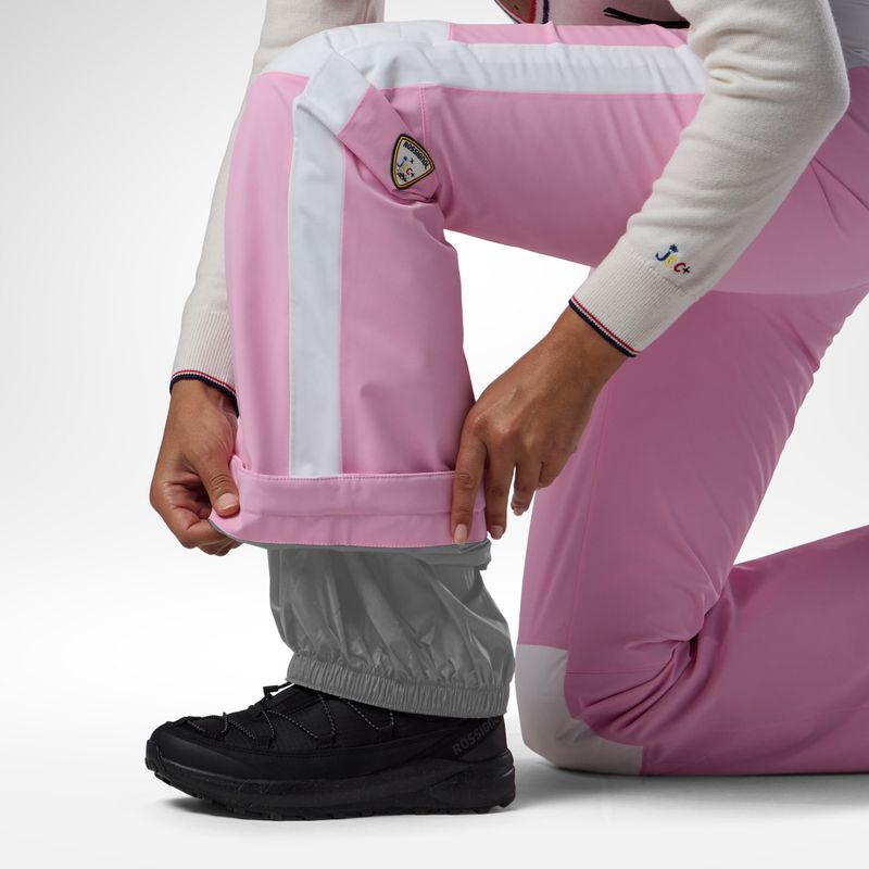 Pantaloni de schi pentru femei Rossignol JCC Valdiz new pink 7