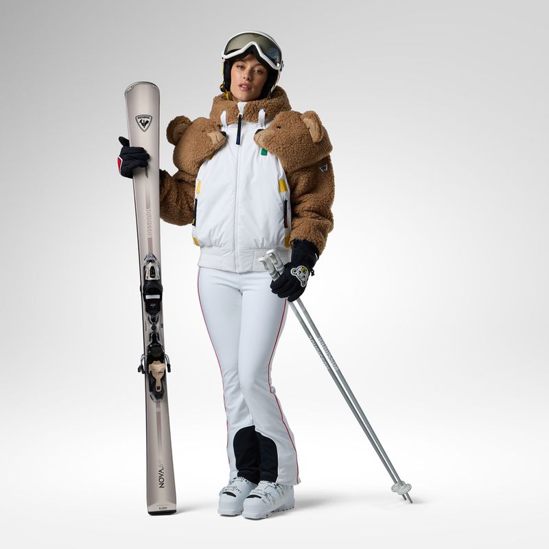 Geacă de schi pentru femei Rossignol JCC Teddy Hoodie white 2