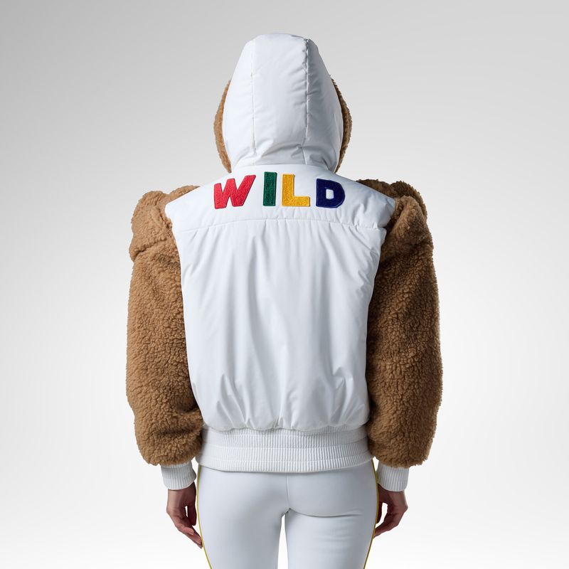 Geacă de schi pentru femei Rossignol JCC Teddy Hoodie white 3