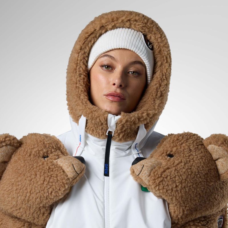 Geacă de schi pentru femei Rossignol JCC Teddy Hoodie white 5
