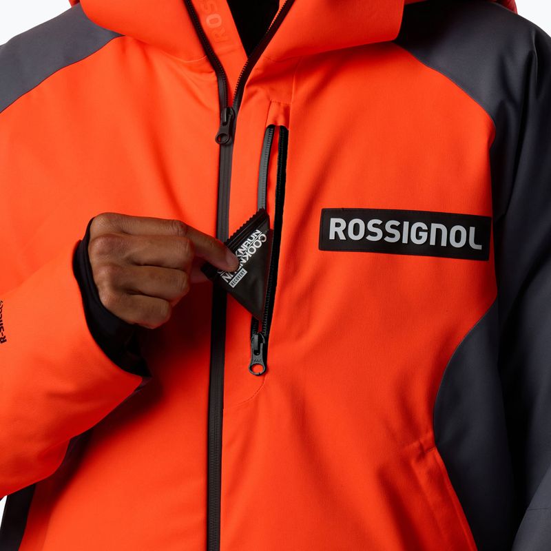Geacă de schi pentru bărbați Rossignol Hero Insulated neon red 6