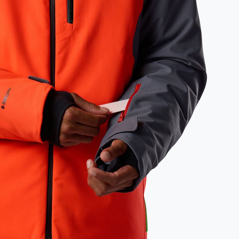 Geacă de schi pentru bărbați Rossignol Hero Insulated neon red 10