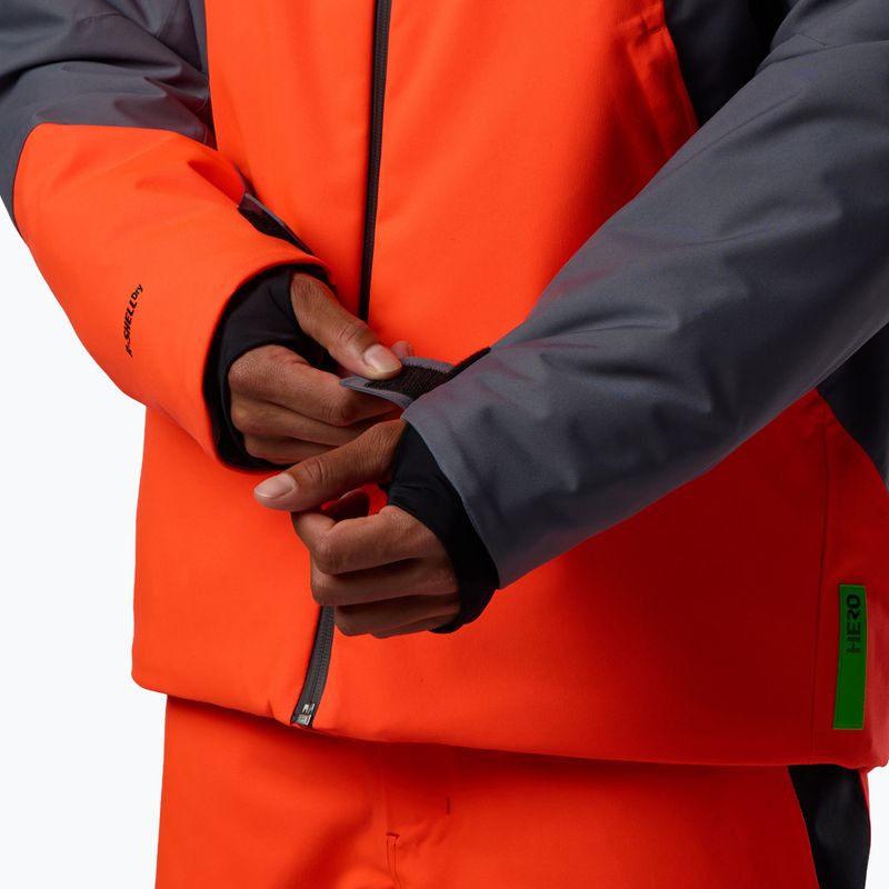 Geacă de schi pentru bărbați Rossignol Hero Insulated neon red 11