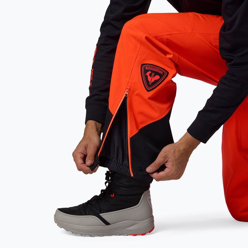 Pantaloni de schi pentru bărbați Rossignol Hero Evader 2.0 3L Shell neon red 8