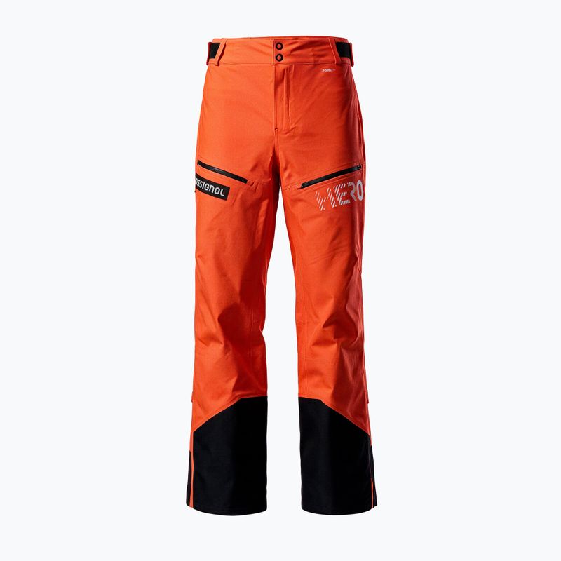 Pantaloni de schi pentru bărbați Rossignol Hero Evader 2.0 3L Shell neon red 9