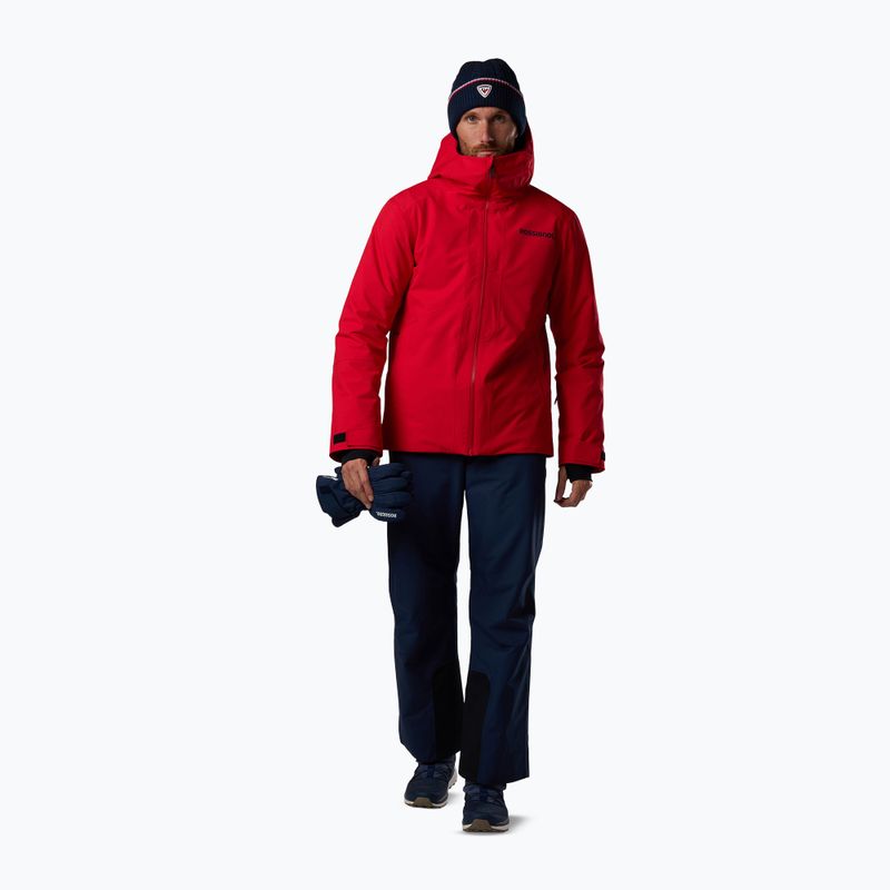 Geacă de schi pentru bărbați Rossignol Rochrun Insulated sport red solid 2
