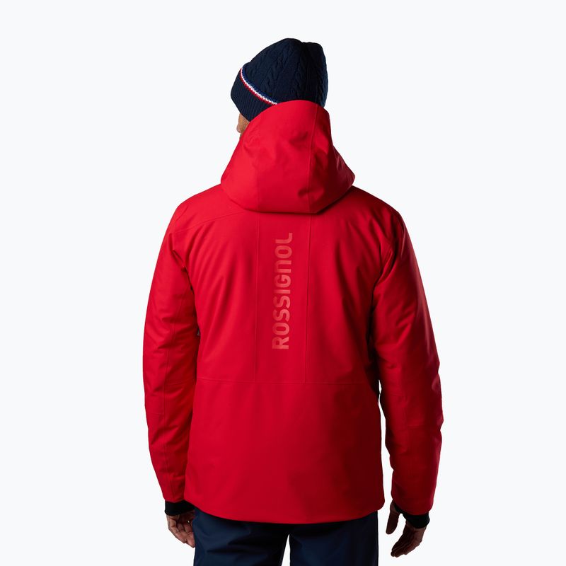 Geacă de schi pentru bărbați Rossignol Rochrun Insulated sport red solid 3