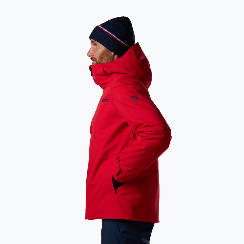 Geacă de schi pentru bărbați Rossignol Rochrun Insulated sport red solid 4