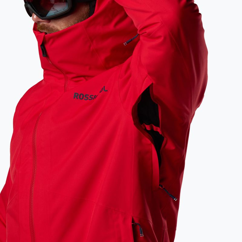 Geacă de schi pentru bărbați Rossignol Rochrun Insulated sport red solid 14